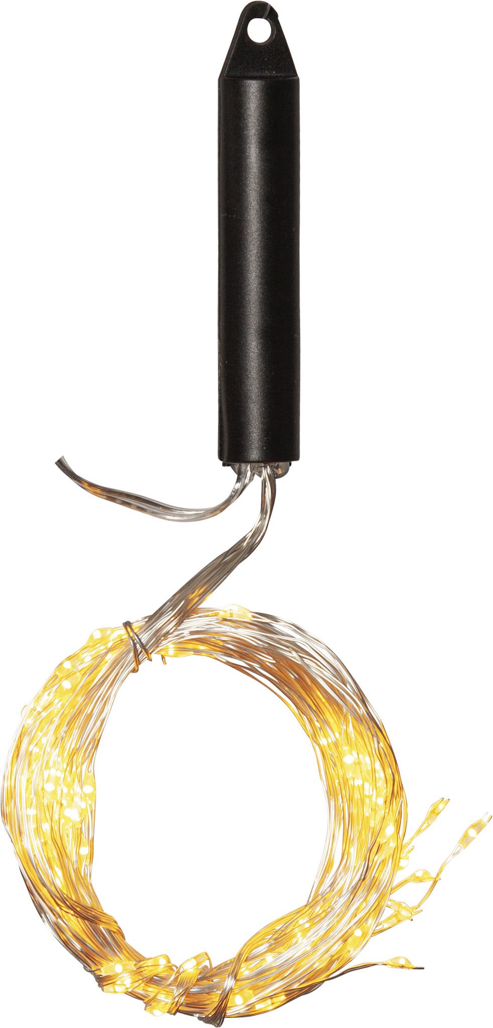 Catena di luci Dew Drop - IP20, Warmweiss, 125 LED
