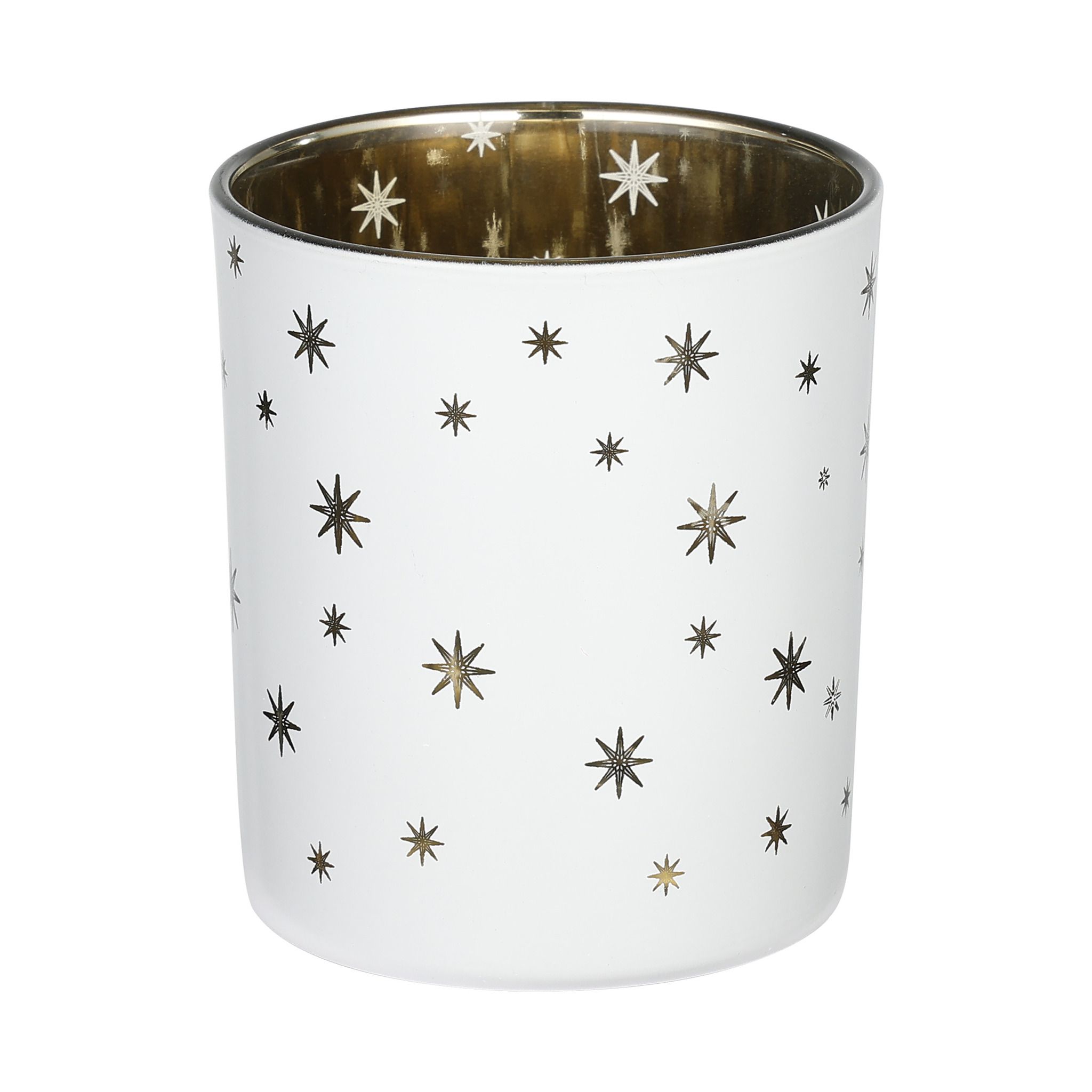 TEELICHTHALTER WS/GOLD Ø70 H-80 LUKUT - TEELICHTHALTER WS/GOLD Ø70 H-80 LUKUT