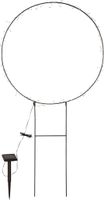 Solar Decoration Barlumi Solar - Warmweiss, IP44, Schwarz