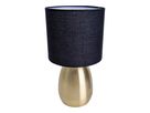 Tischleuchte Aurum H: 33 cm gold schwarz - E14, 40W, IP20