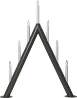 Kerzenleuchter Circum - IP20, Grau, Warmweiss