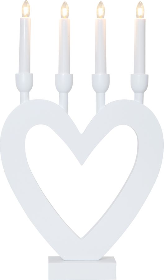 Kerzenständer  Dala - IP20, Warmweiss, 4 LED