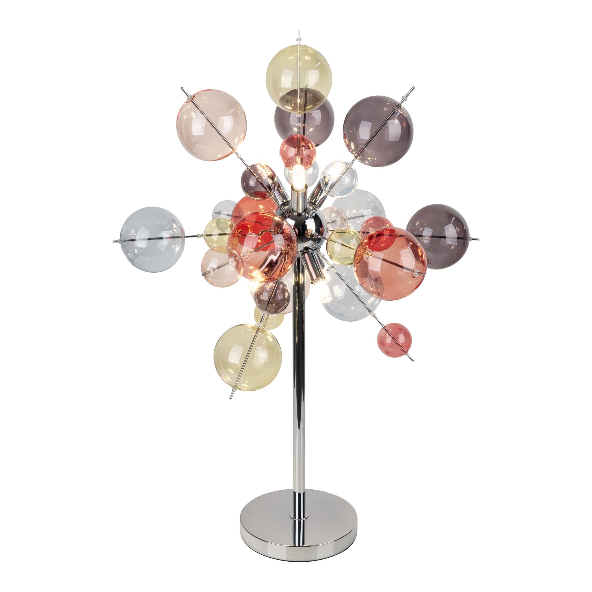 Tischleuchte EXPLOSION pastellfarben H: 73 cm - G9, IP20, 230V