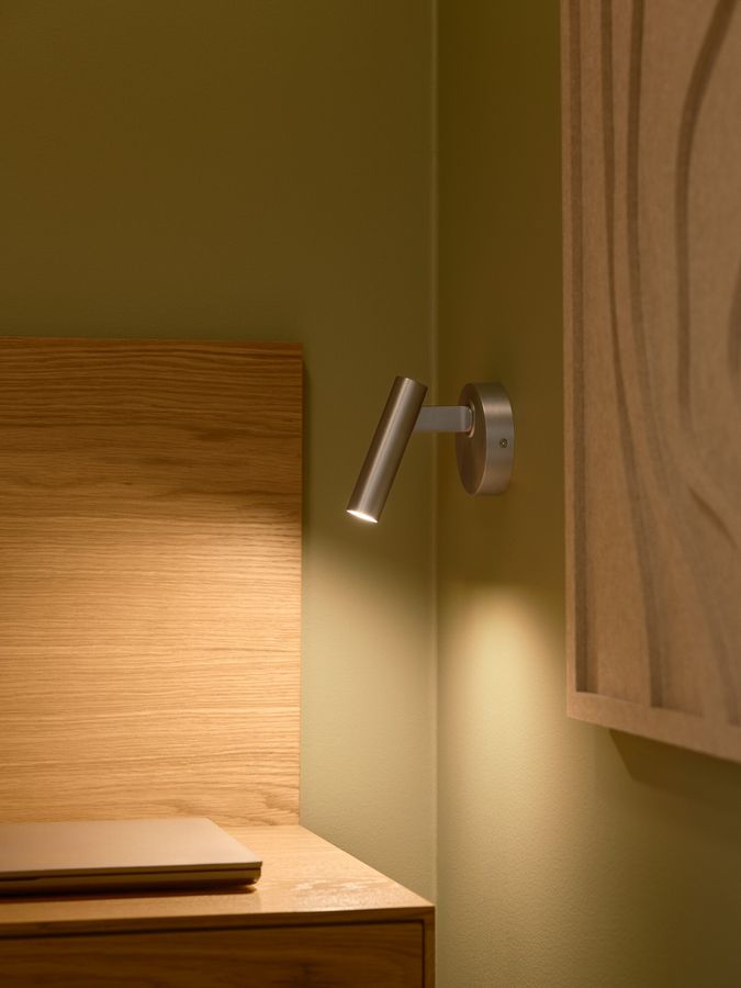 Wandleuchte Makoto Satinchrom - G9, IP20, 230V
