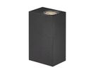 Asbol Kubi, Wandleuchte, Schwarz - LED Modul, 2X5W LED, IP44