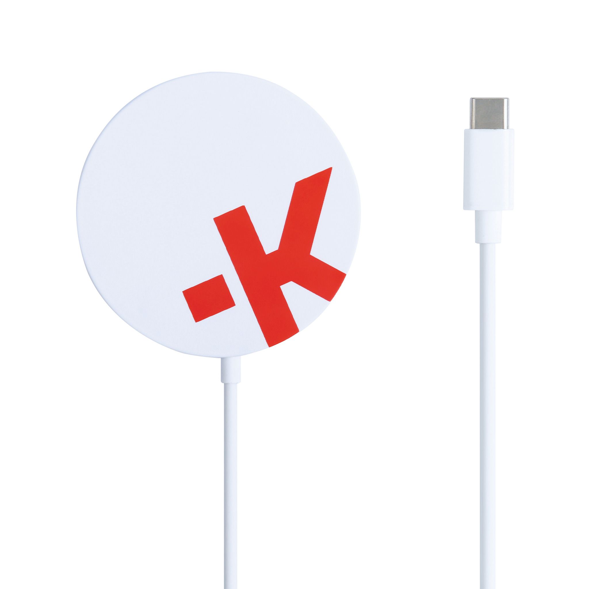 Magsafe Wireless Charger - Output: 5 W / 7.5 W / 10 W, inkl. 1.0m USB-C Kabel
