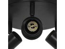Deckenleuchte Boston 3-rondel Schwarz - 3x5W, GU10, IP20