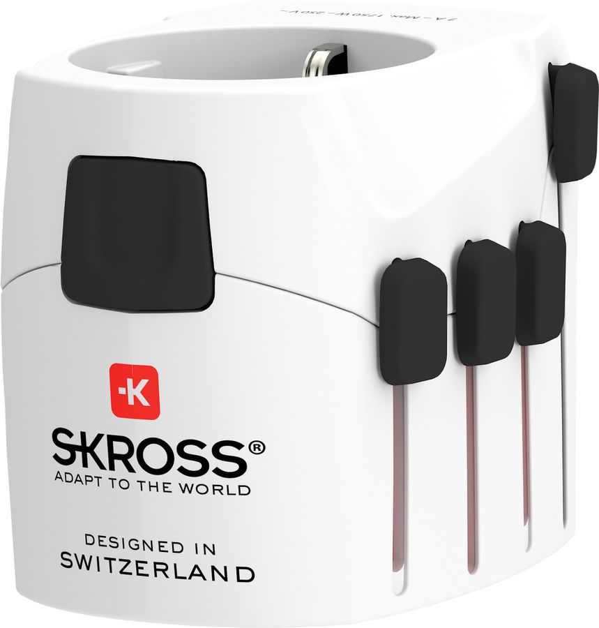 PRO+ USB (1xA/C) - Out: CH, Schuko, IT, UK, BRA, USA, AUS/China, In: CH, Schuko, IT, UK, USA/Japan, AUS/China