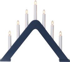 Kerzenleuchter Jarve - IP20, Blau, Warmweiss