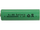 Wiederaufladbare AA - 1,2V 2000mAh Ni-MH