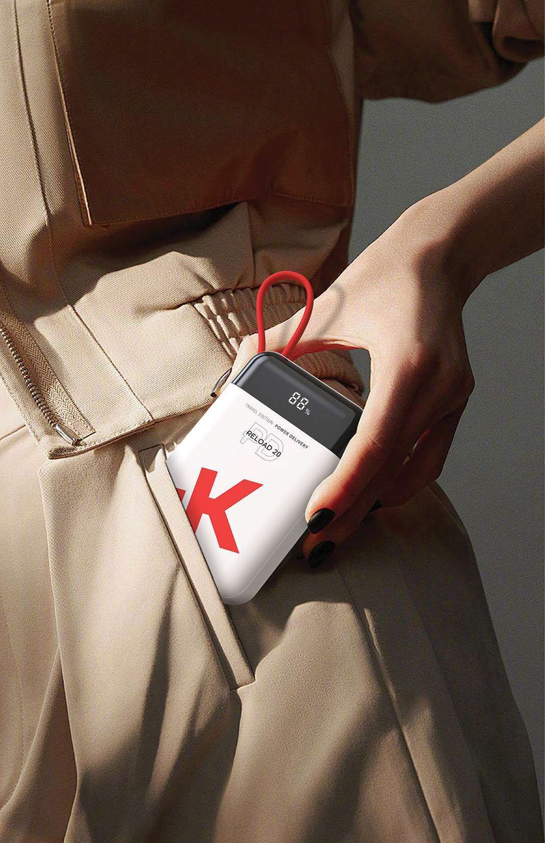 RELOAD 20 TRAVEL - 20'000mAh, weiss