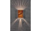 Fold 15, Wandleuchte, Corten - LED Modul, 10W LED, IP54