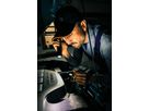 Taschenlampe P7R Core - 6000-7500K, Schwarz, Kopfdurchmesser 3.5 cm