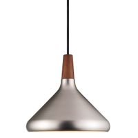 Nori 27, Pendelleuchte, gebürstetes Stahl - IP20, E27