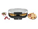 Waffle Automat Famiglia WA 1200 - Waffeleisen, Silber, 1200W