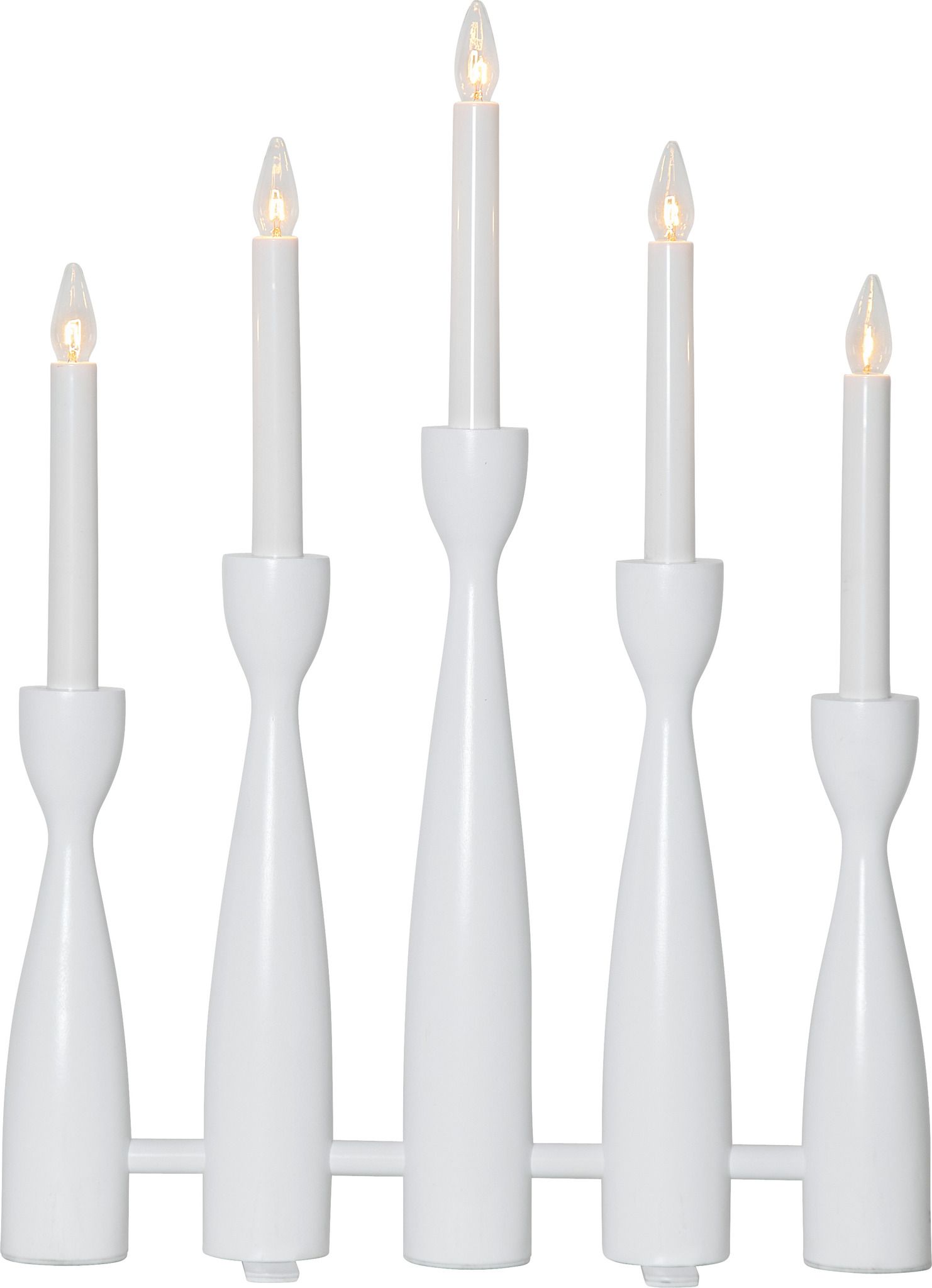 Kerzenleuchter Midja 2.0 - IP20, Weiss, Kaltweiss