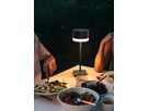 Akku Tischleuchte mit Ladestation SURYA Schwarz - IP54, Warmweiss, 220lm