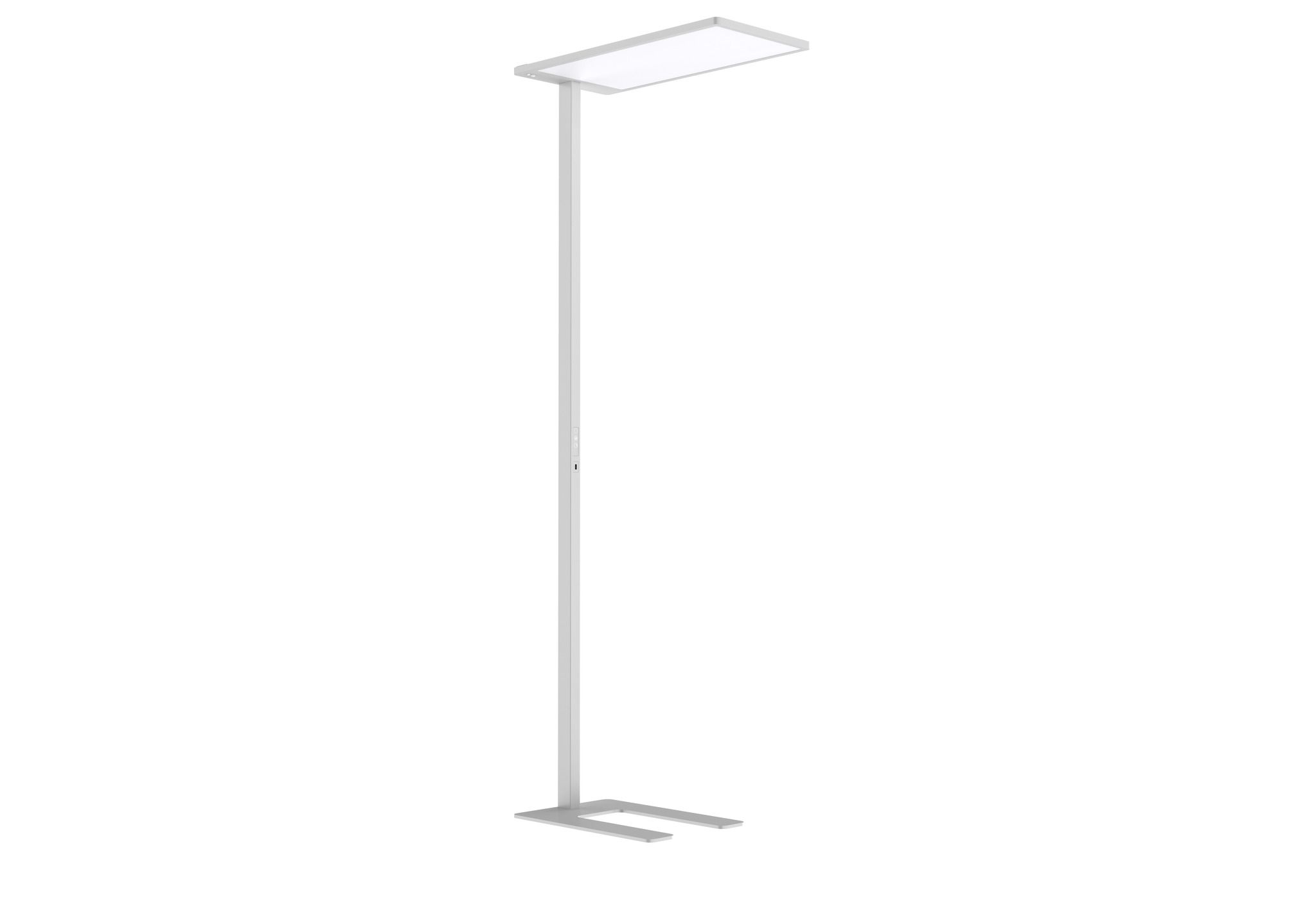 Projecteur LED DL63 - 75W, 8200lm (75% UP,25% Down), 4000K, IP20, silber, dimmbar, PIR-/Lichtsensor, 720x340x1925mm(LxBxH)