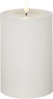 LED Pillar Kerze Flamme Flow Big - Indoor, Weiss, 17.50 cm Höhe, Timerfunktion