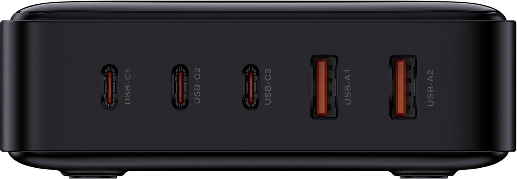 Desktop USB-Charger 240W - Out: C1: 140W PD, C2 + C3: 100W PD, A1 + A2: 60W + 1m USB-C to C Cable inkl., S+ zertifziert