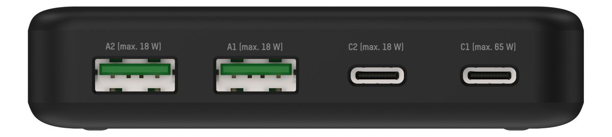 Desktop Charger DC465PD - 65W, 2x USB, 2xUSB-C
