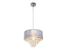 Deko-Pendelleuchte Kristallo grau - E27, 40W, IP20