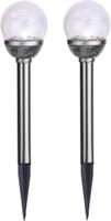 Solare waylight 2 pack Roma - Silber, Lichtfarbe Kaltweiss