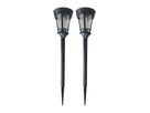 2x Solarfackel Flamme, Solarpanel: 2 V/0,3 W, Dauerlicht + Flamme, LED chip 16Stk. 2835SMD, 1,2V 300 - 2x Solarfackel Flamme, Solarpanel: 2 V/0,3 W, Dauerlicht + Flamme, LED chip 16Stk. 2835SMD, 1,2V 300