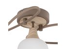 5er Deckenleuchte  MONACO  L: 62,5cm beige - IP20, E14, Beige