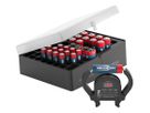 Batteriebox 56 inkl. Batterietester - 20× Mignon, 32× Micro und 4× 9 V