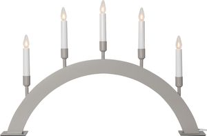 Kerzenleuchter Vind - IP20, Beige, Kaltweiss
