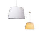Pendelleuchte Bologna beige messing - E27, IP20