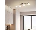 4er Deckenleuchte  MONACO  L: 70cm beige - IP20, E14, Beige