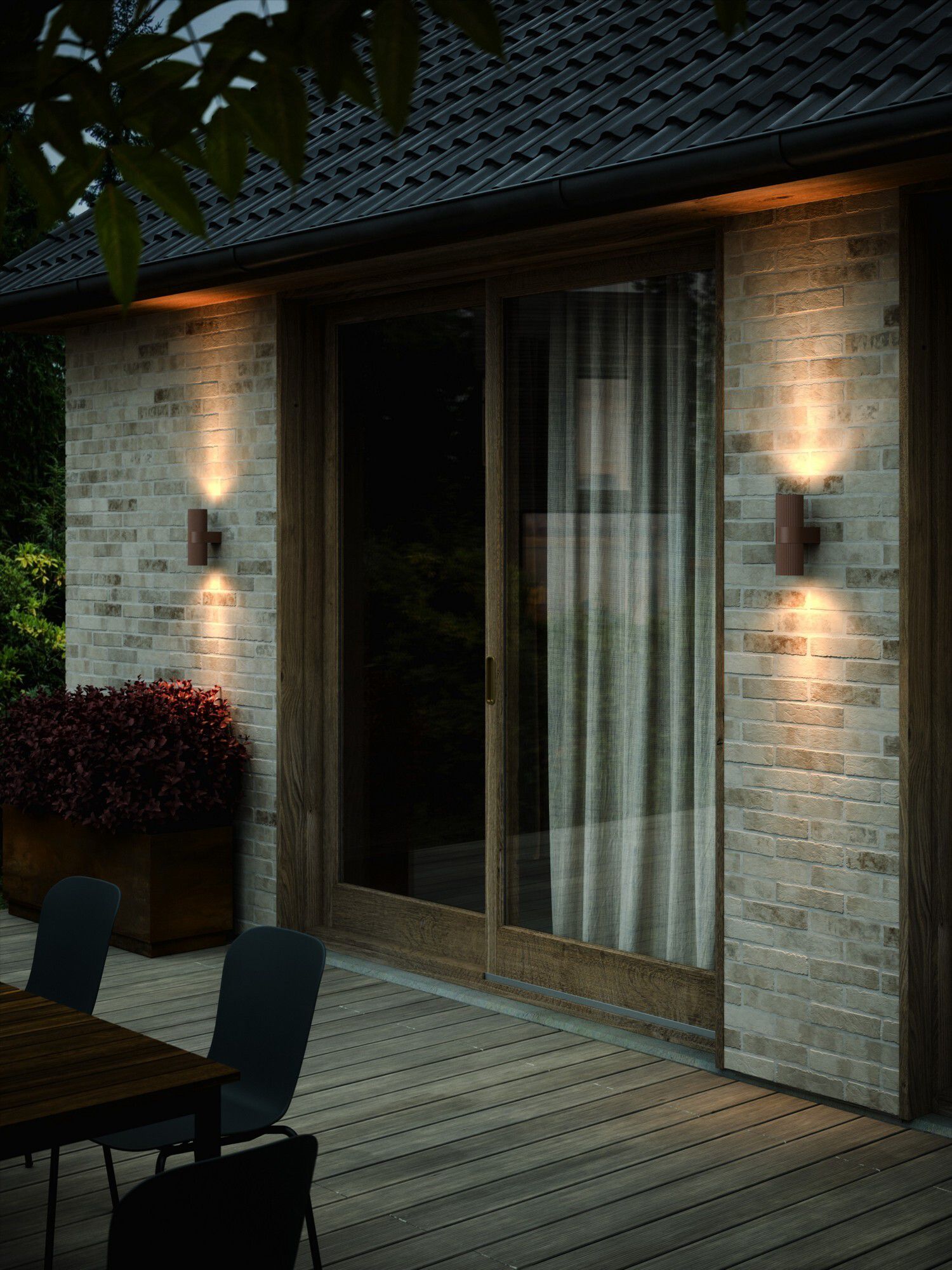 Kyklop Ripple Wandleuchte - GU10, IP54, 230V