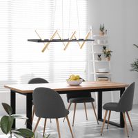 Pendelleuchte Cadice l: 100cm gold - LED fest verbaut, 3000K, warmweiss