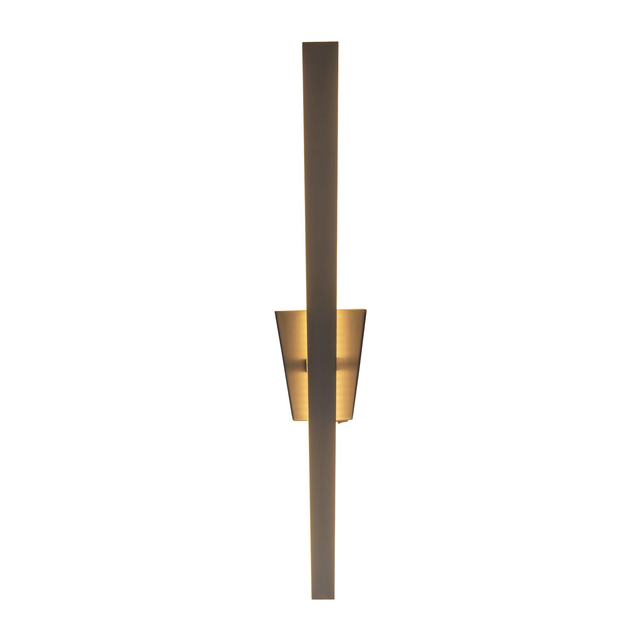 LED Wandleuchte Trevor nickel matt H: 62 cm - LED, 5.2W, IP20