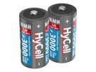 NiMH Akku Baby C Typ Typ 3000 (min. 2500 mAh) 2er Blister - Baby C Akku 3000 mAh