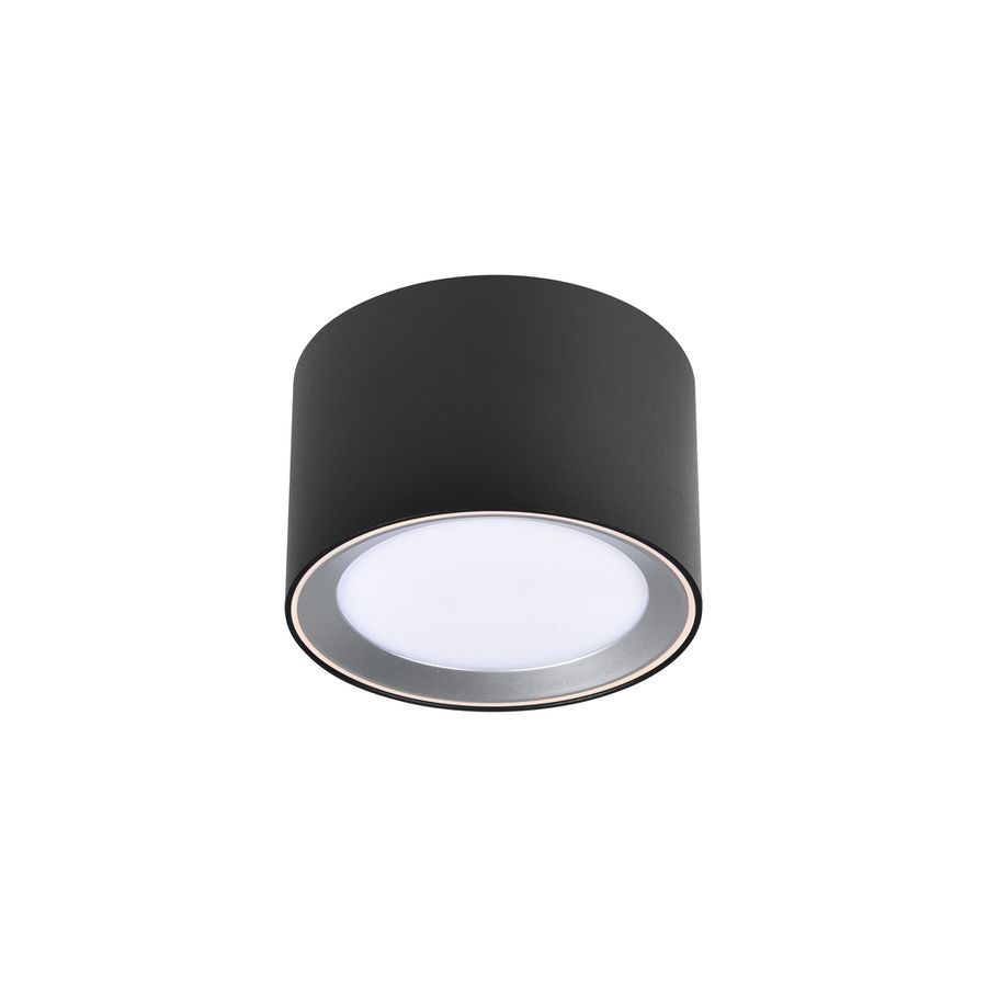 Landon, Feuchtraumleuchte, Schwarz - 6.5W ,2700K, IP44