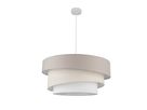 Pendelleuchte  FABRION  : 56cm beige - IP20, E27, Beige