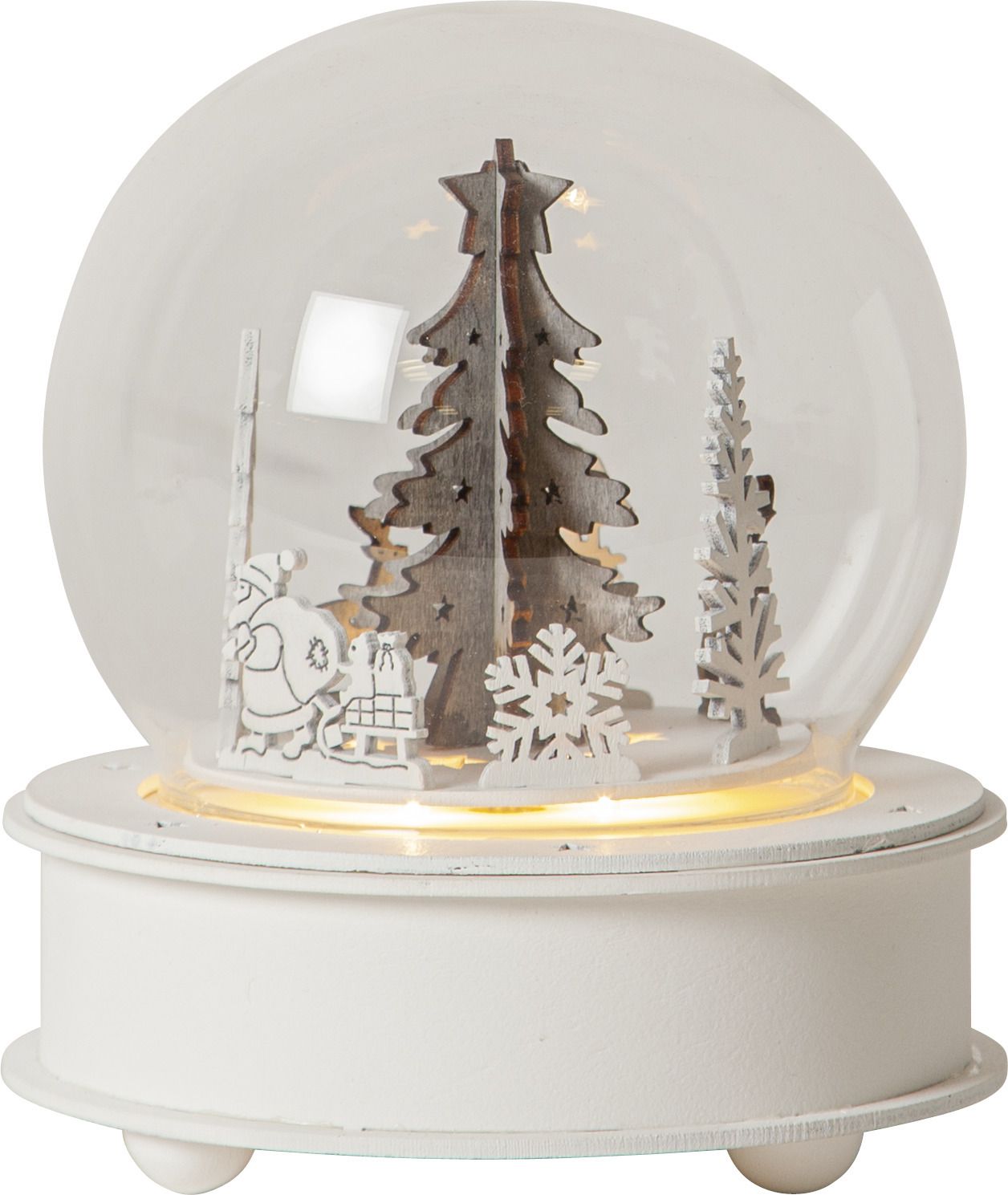 Tisch Deco Grauberg - IP20, Warmweiss, Grau