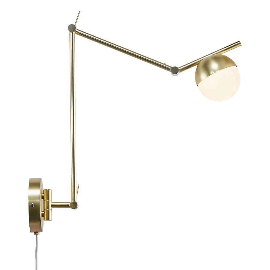 Contina, Wandleuchte/Deckenleuchte, Messing - G9, max. 5W, IP20