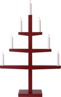 Kerzenleuchter Tripp - IP20, Rot, Warmweiss
