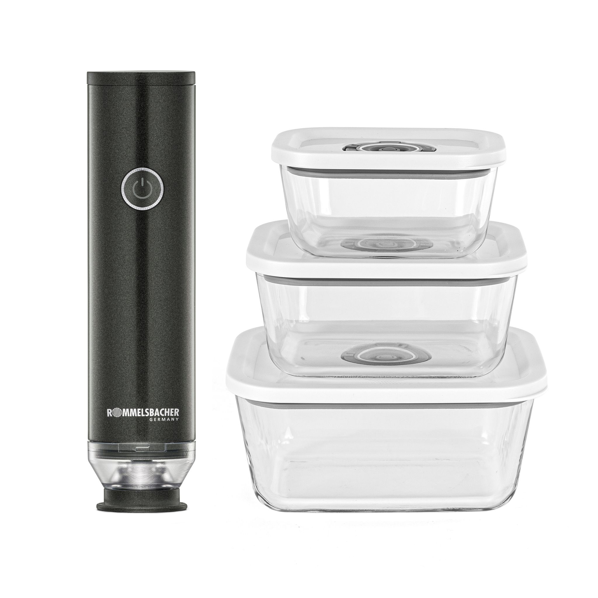 HAND VAKUUMIERER VAC 25 - Hand Vakuumierer, anthrazit/metallic, 1500mAh