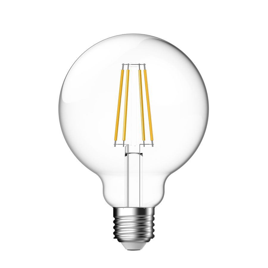 LED-Leuchtmittel Smart, E27, G95, 600lm, Kl - 4.7W ,2200-6500K, IP20