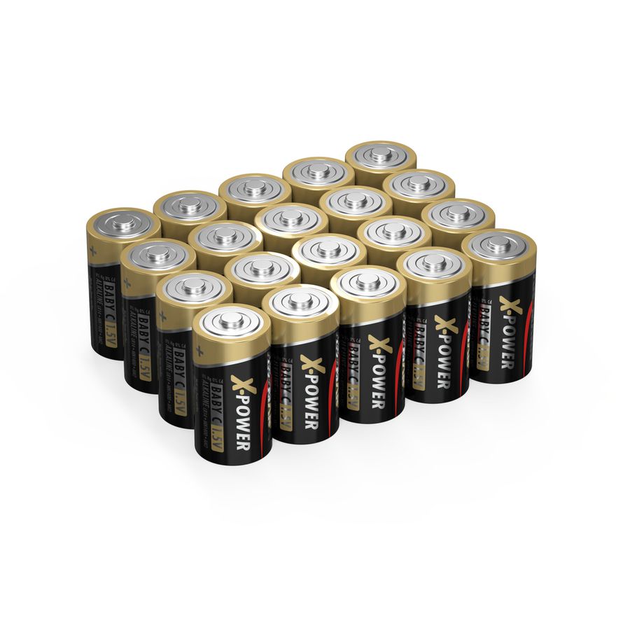 X-Power Alkaline Battery C / LR14 20er Bulk - X-Power Alkaline Battery C / LR14 1 Stück Bulk