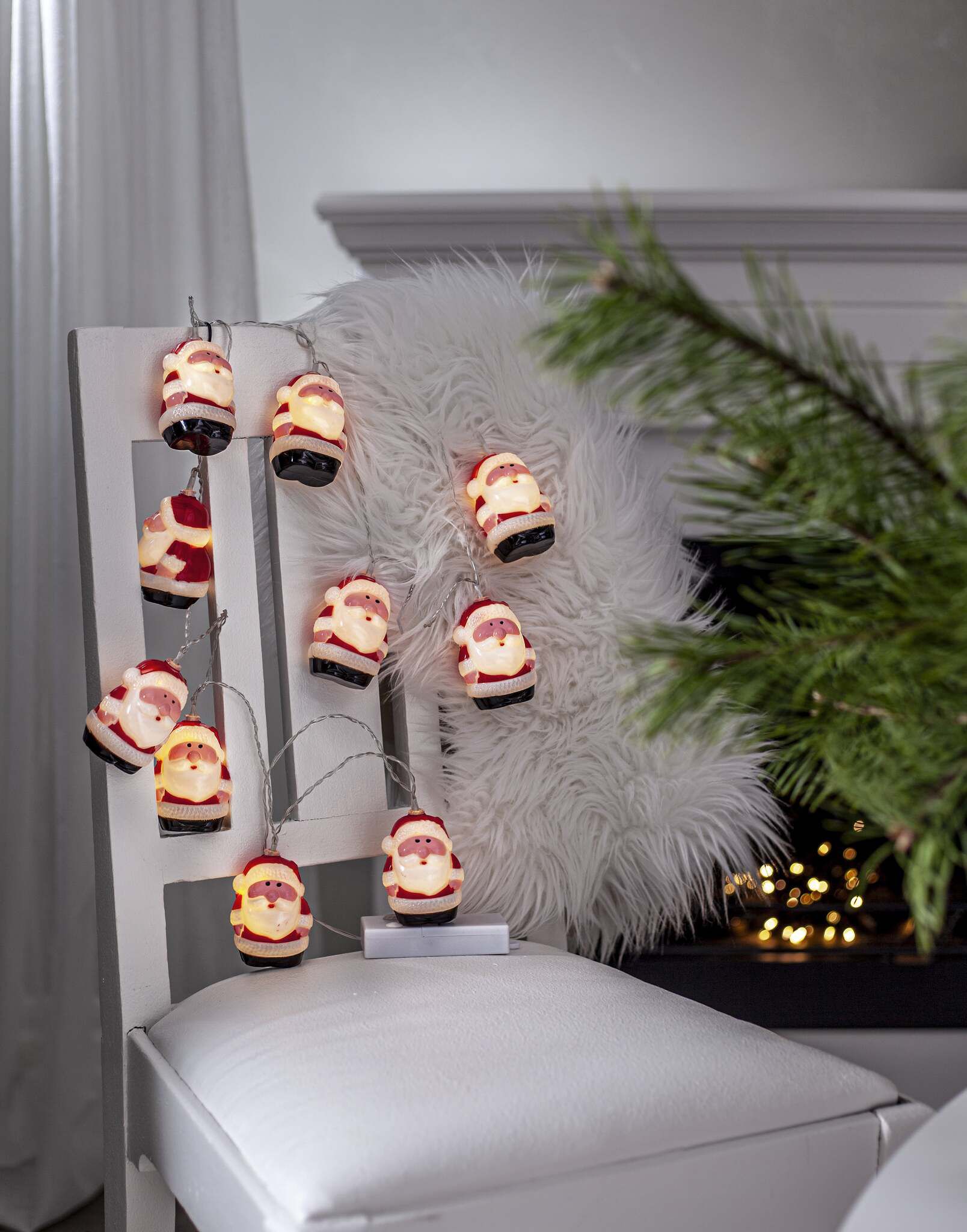 Lichterkette Music Santa - IP20, LED