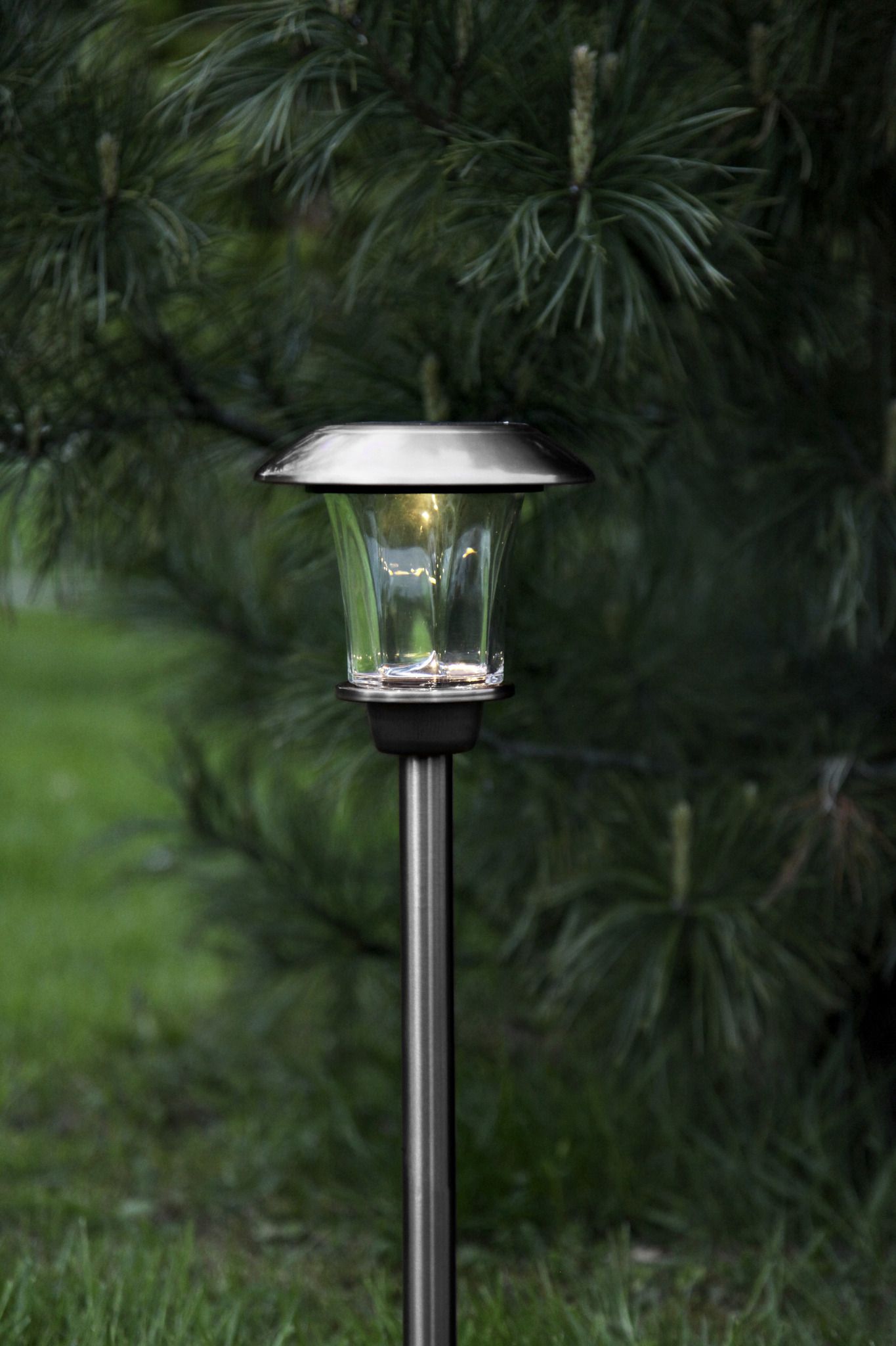 Sentiero solare luce Granada - Rostfreier Stahl, Lichtfarbe Warmweiss