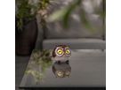 Display Solar Licht Owl - IP44, Warmweiss, Braun