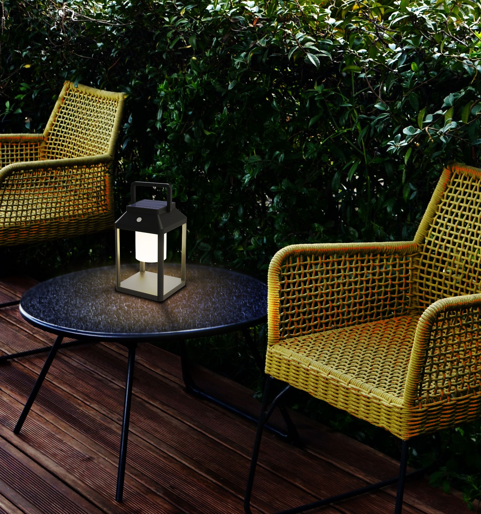 Solarleuchte MIRACH - Warmweiss,  IP44, 3000K