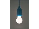 Lampe pendulaire Pull-Light PL1W bleu - Pendellampe Pull-Light PL1W blau
